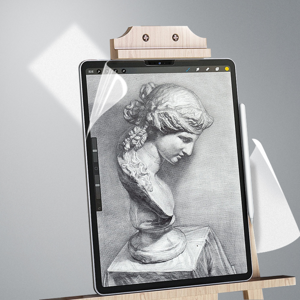 아이노비아 iPad Air 4세대 저반사 종이질감 액정보호필름 (액정 1매)_이미지