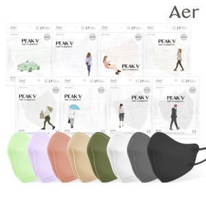 씨앤투스성진 아에르 피크 V 라이트 마스크 KF94 대형 (10매)_이미지