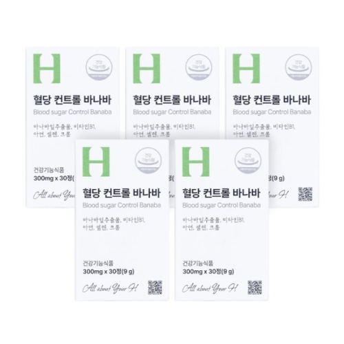 �ڽ��ƽ����̿� ��ٿ�����ġ ���� ��Ʈ�� �ٳ��� 300mg 30��