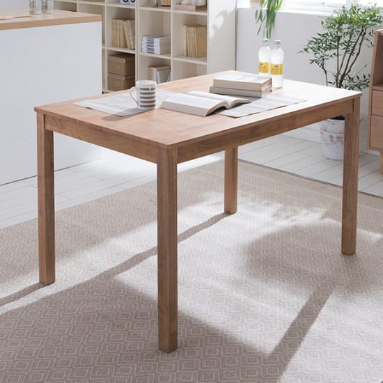 리바트  뉴시나몬 원목 식탁 1200 (의자별도)