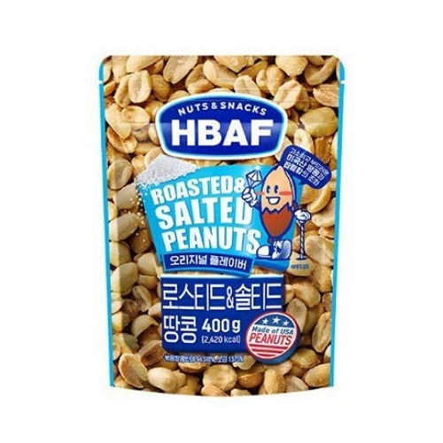 로스티드 앤 솔티드 땅콩 400g