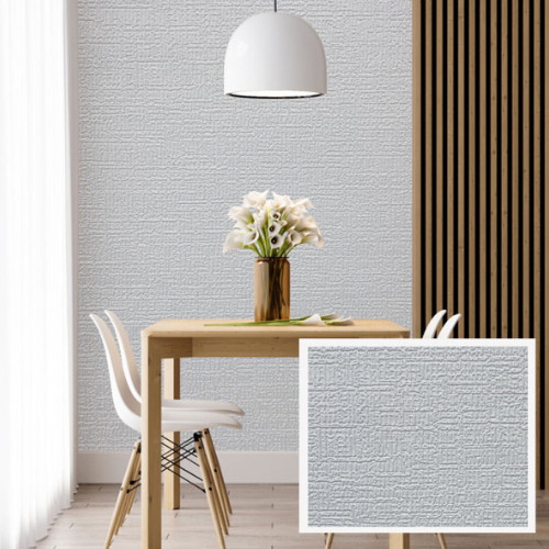 접착식 단열벽지 코튼그레이