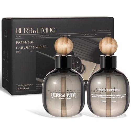 허브앤리빙 차량용 방향제 디퓨저 230ml