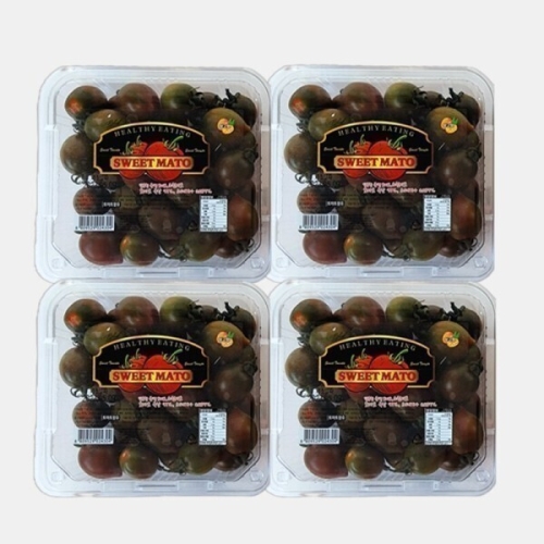  더큰 달콤 방울토마토 블랙 스윗마토 500g [4개]