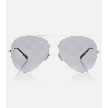 구찌 ssima GG 에비에이터 선글라스 P01161390