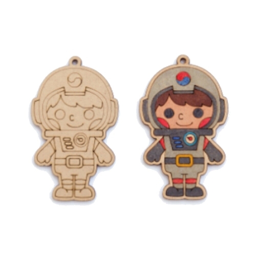 민화샵 팬시우드 직업 우주인 UDPWD0131 1개