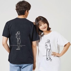 키밍 사회적 거리두기 2m 캠페인유니폼 W692CA7