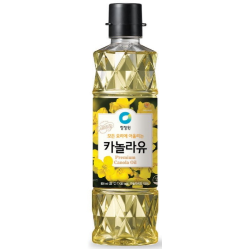 청정원 카놀라유 900ml이미지입니다. 누르면 해당 게시물로 새창이동합니다.