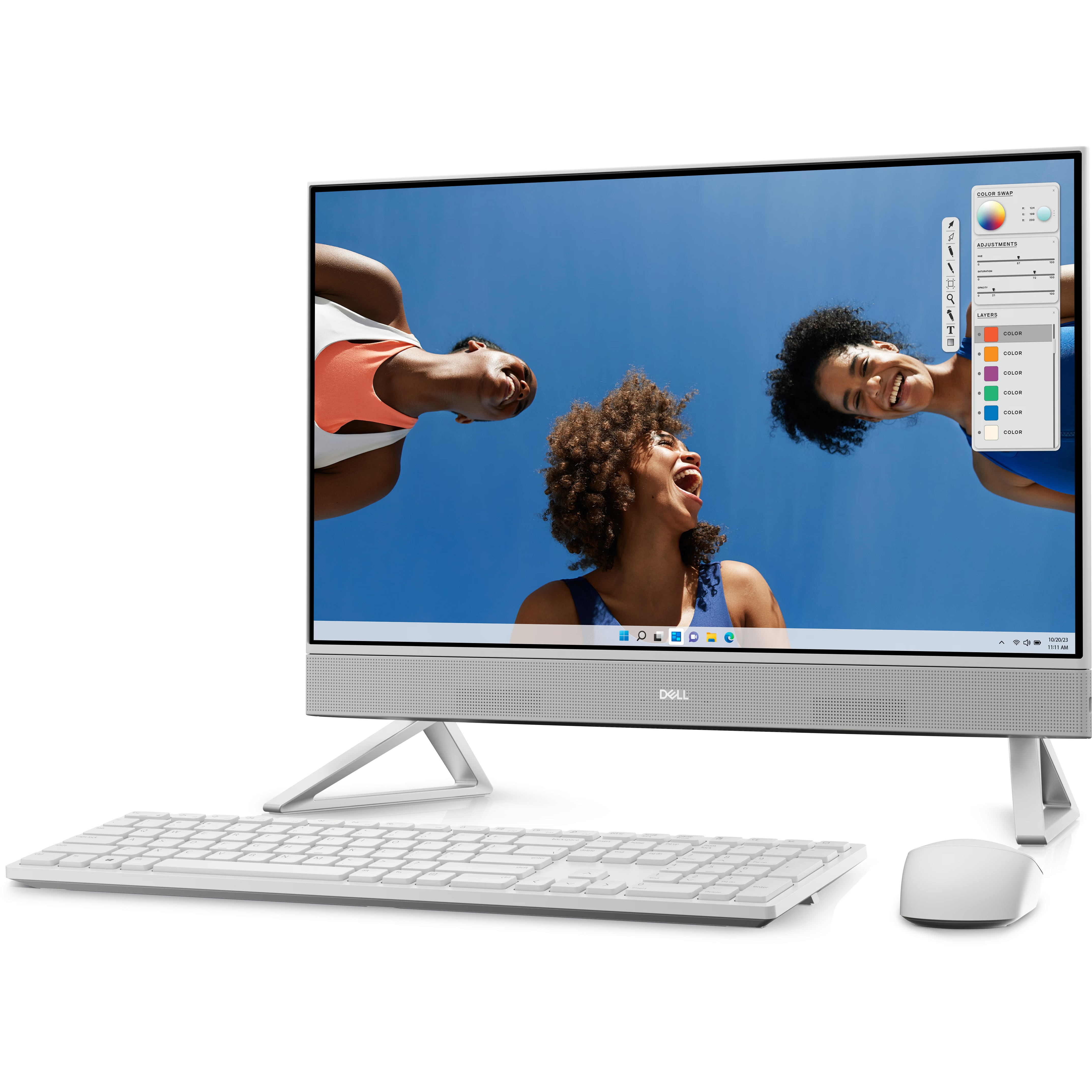 DELL 인스피론 24 DNDT5420 WH06KR 중고 (16GB, M.2 512GB)_이미지