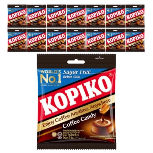 마요라 코피코 슈가프리 커피맛 캔디 75g (15개)_이미지