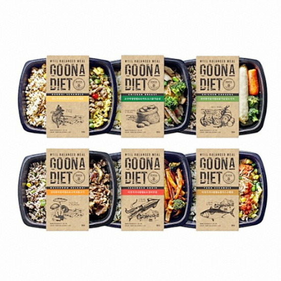 고온어다이어트 고온어도시락 시즌2 현미밥식단 세트 (10팩)