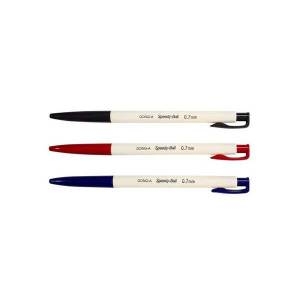 동아 스피드볼 볼펜 0.7mm 흑색 청색 적색