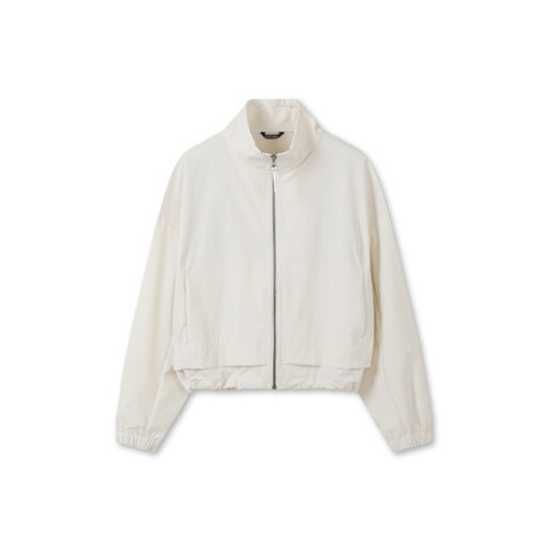 탑텐 여성 밸런스 스트레치 하이넥 집업 MBE4JJ2060_이미지