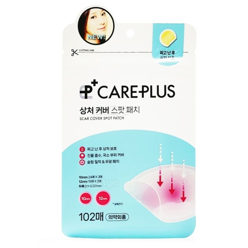 케어플러스 상처 커버 스팟 패치 102매이미지입니다. 누르면 해당 게시물로 새창이동합니다.