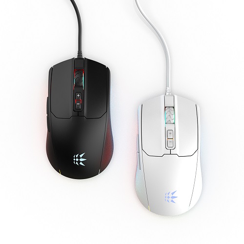 마이크로닉스 MANIC MG530 RGB 게이밍 마우스 (화이트)