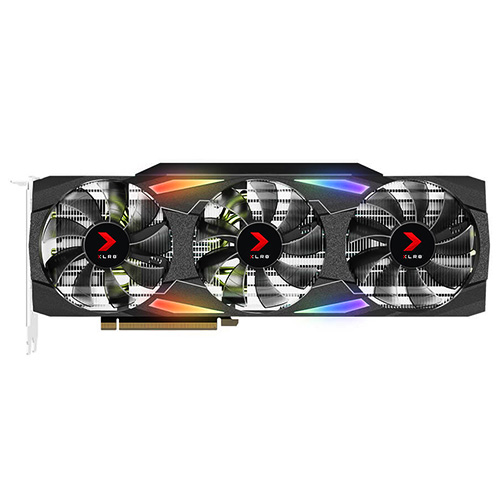 PNY XLR8 ������ RTX 3080 Ti UPRISING EPIC-X RGB D6X 12GB Triple ���̾���