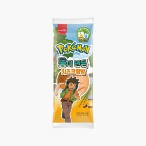 삼립 간식 포켓몬빵 웅이가 만든 치즈크림빵 90g 1개_이미지