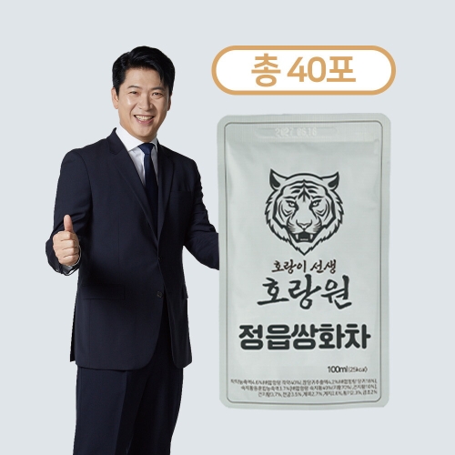 [불명] 호랑이선생 호랑원 정읍쌍화차 100ml (40개)
