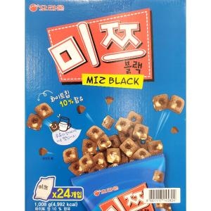 오리온 과자 간식 시리얼 달달초코 쿠키 대용량 미쯔42g 24입_이미지