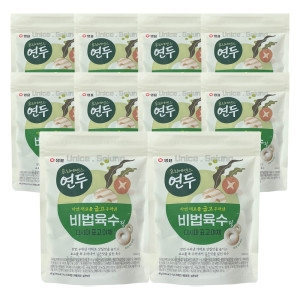 샘표식품 샘표 연두링 다시마표고야채 80g(4gx20입) (10개)