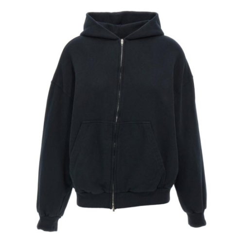 발렌시아가 후드 티셔츠 803264TSVU71750 Black