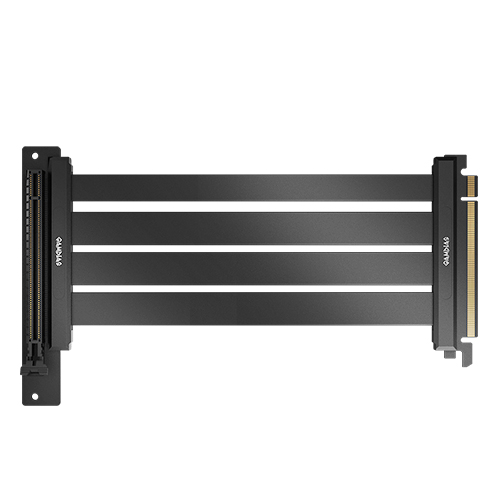 GAMDIAS PCIE 4.0 라이저 케이블 (240mm, 블랙)