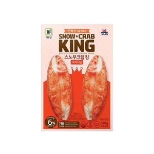 사조대림 대림선 스노우 크랩 킹 오리지널 140g (12개)