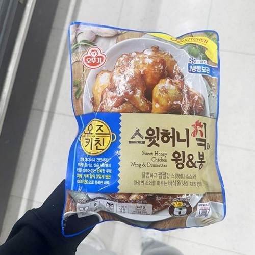 오뚜기 오즈키친 스윗허니 칰 윙 앤 봉 340g (1개)