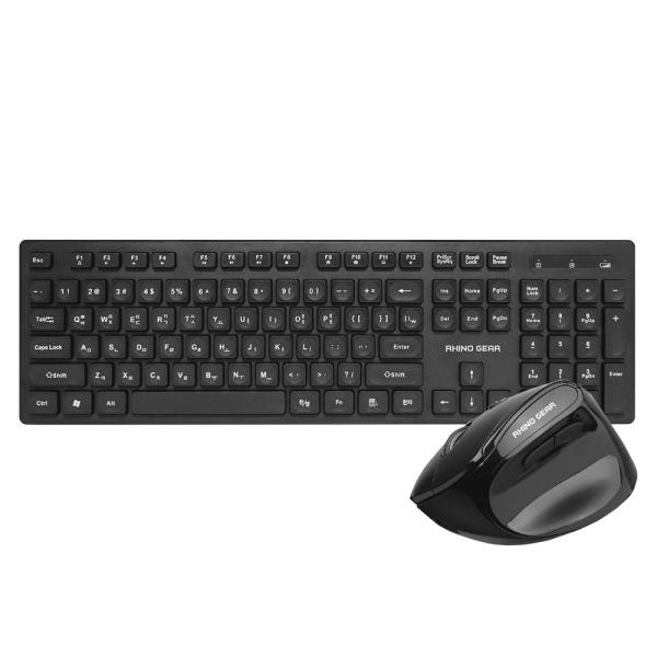 RHINO GEAR RG-WK1000 무선 키보드 마우스 세트_이미지