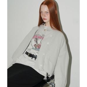 네스트 스팅 크롭 재킷 그레이 민트 1831813
