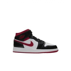 GS ���� 1 �̵� ������ ���� ȭ��Ʈ Jordan Mid Gym Red Black White DJ4695-122