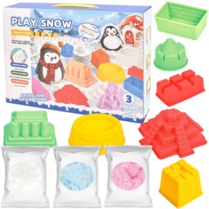 매직 R 스노우 클레이 도우 플레이 세트 얼음왕국 lc45-2d 점토 촉감발달 퍼티 교재 교구