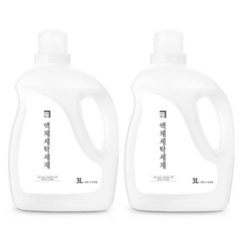 살림백서 액체 세탁세제 겸용 3L