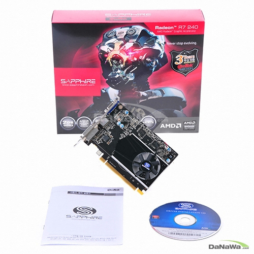 SAPPHIRE 라데온 R7 240 D3 2GB_이미지