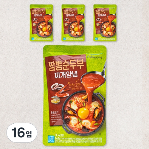 짬뽕순두부찌개 양념 140g