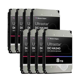 Western Digital Ultrastar DC HA340 패키지 7200/256M WUS721208BLE6L4