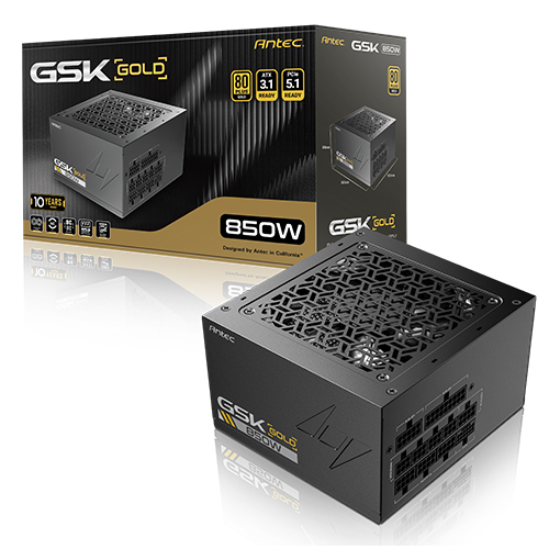 Antec GSK <b>850W</b> V2 80PLUS골드 풀모듈러 ATX3.1