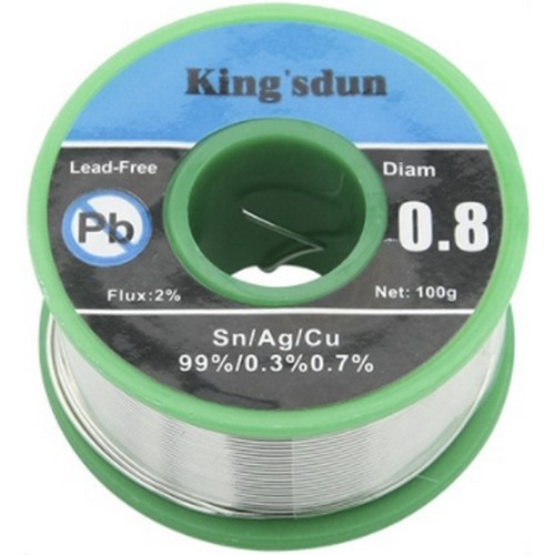 라이트컴 COMS 납땜용 실납 100g ID677 (0.8mm)