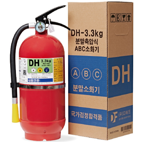 대동소방 분말축압식 ABC소화기 3.3kg (1개)_이미지