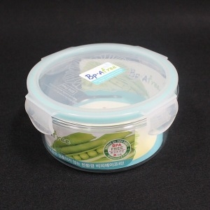 이지필림 트라이탄 원형 2호 530ml 반찬통 밀폐 용기