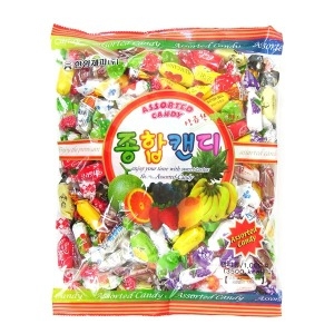 한양제과 실속형 상큼한 종합캔디 1000g 사탕 디저트 실속형 상큼한 종합캔디 1000g 사탕 디저트_이미지