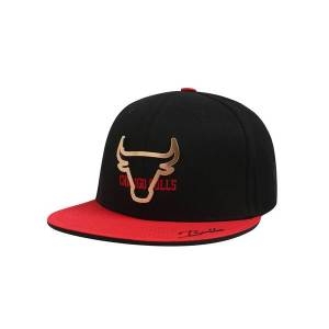  NBA CHI 불스 아웃라인 메탈 스냅백 HYFLAT_H CAP_HF175 N245AP614P
