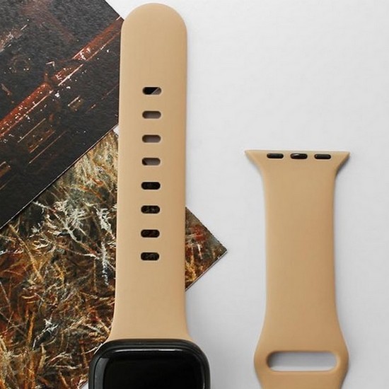 폰트리 힐링쉴드 애플워치 스트랩 실리콘 SL 시리즈 (월넛)