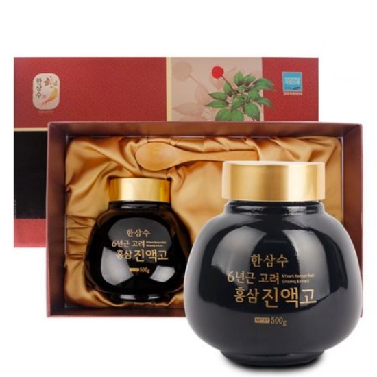 한삼수 6년근 고려 홍삼 진액고 500g (2개)_이미지
