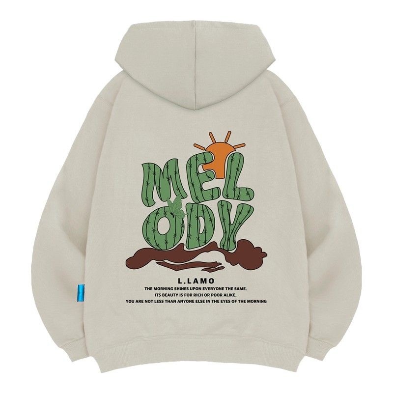엘라모 기모H 멜로디 후드티 남녀공용 빅사이즈 M4XL 1084649_이미지