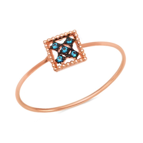  14K 라디오사 여성반지 LK14JD-271R