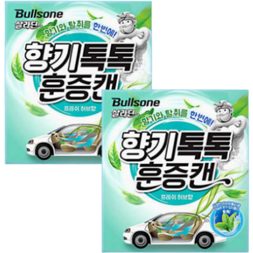 불스원 살라딘 향기톡톡 훈증캔 (12개)