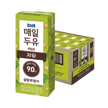 매일유업 매일두유 렌틸콩 190ml (24개)_이미지