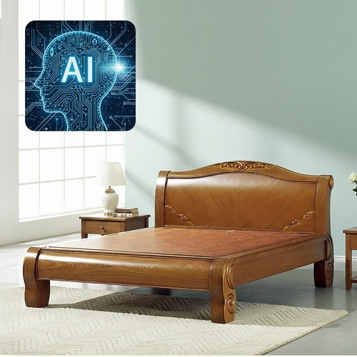 인터데코  GC574 AI 인체감지 3중 온돌침대 Q (황토+옥+숯)