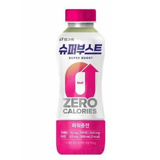 빙그레 슈퍼부스트 파워충전 500ml (24개)